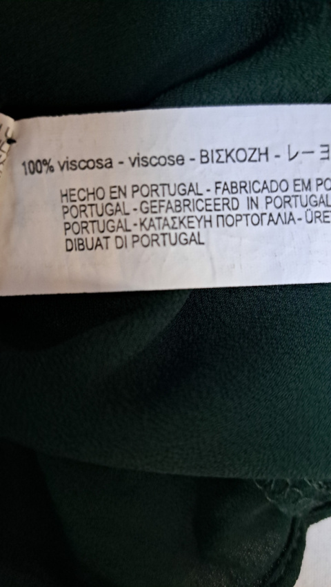 Ciemnozielona koszula ZARA S Ciemnozielona koszula ZARA S