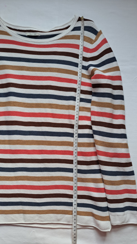 Kolorowy sweter w paski Kolorowy sweter w paski