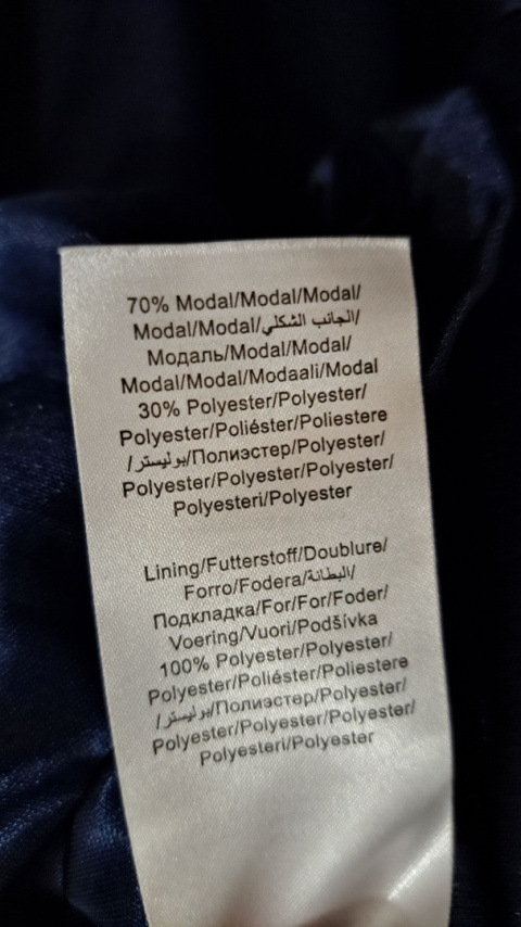 Granatowa sukeinka KAFFE z metką L Granatowa sukeinka KAFFE z metką L